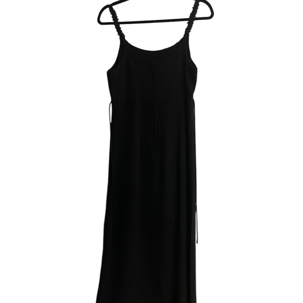 Vintage 80s Black Women's Dress